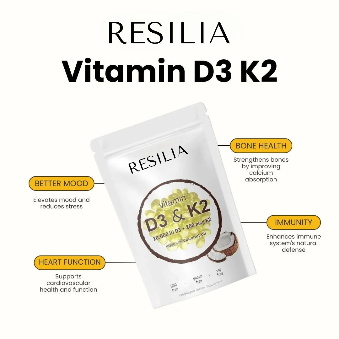 High-Potency Vitamin D3 & K2 Softgels - Image 5