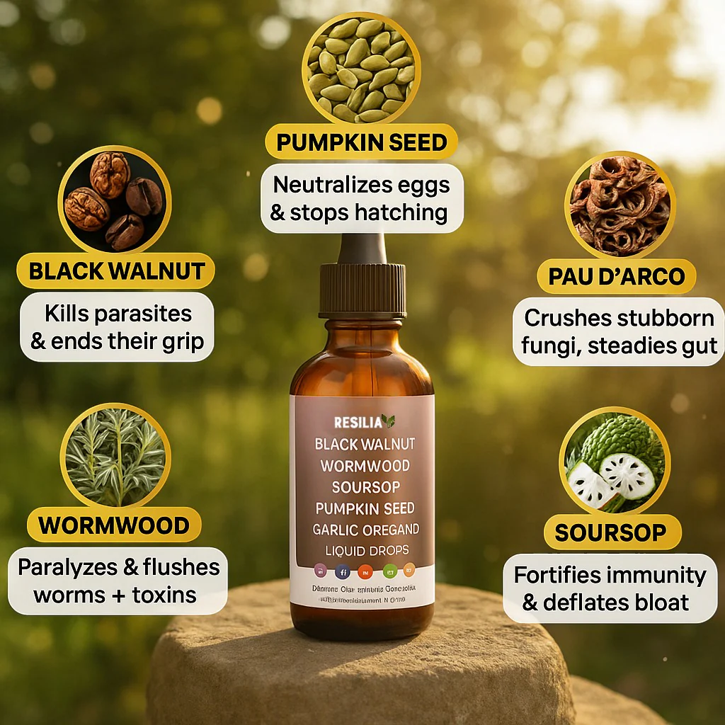 Resilia® Black Walnut Wormwood Parasite Cleanse - Image 3