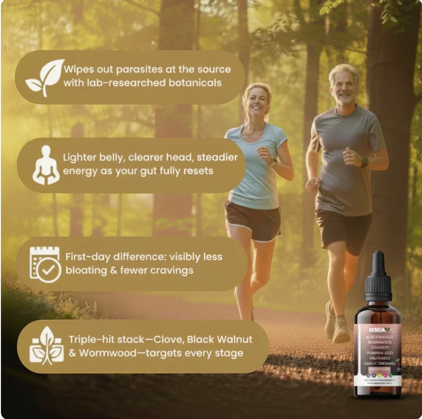 Resilia® Black Walnut Wormwood Parasite Cleanse - Image 4